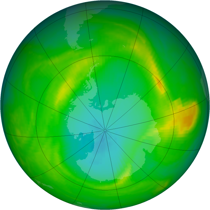 Ozone Map 1979-11-09